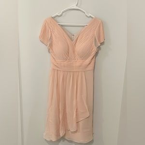Beautiful Azazie formal dress in light pink